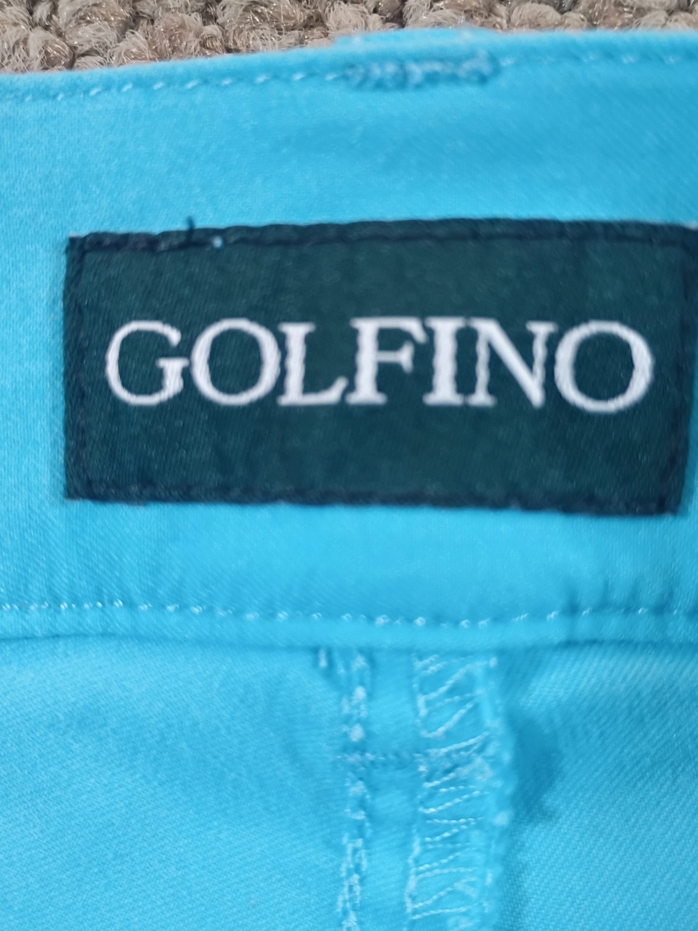 Golfino Turquoise Skinny Golf Jeans for Women - Slim Stretch Fit 2 - Picture 7 of 16